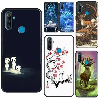 Чехол с татуировкой аниме Kodama для OnePlus 10 Pro 9 Pro 8T 9R Nord2, чехол для Realme 8i 9i 8 Pro C21 GT Neo 2 Master Realme GT(Neo)