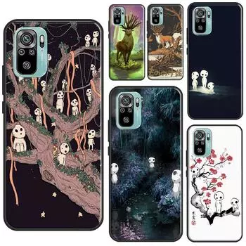 Чехол с татуировкой аниме Kodama для Xiaomi Redmi 10 9 9A 9C 9T, задняя крышка для Redmi Note 11 Pro 8 9 10 Pro 9S 10S 11S Redmi 7