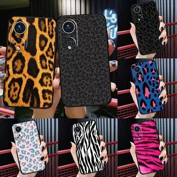 Чехол с тигром и зеброй с леопардовым принтом для Huawei P40 Lite P20 P30 Pro Nova 9 Nova 5T P Smart 2019, чехол для Honor 50 8X 9X 10i Huawei Nova 5T