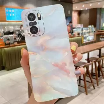 Чехол с узором для Samsung Galaxy S23 S22 S21 Plus S20 FE Ultra S10 S9 S8 S10E Note 20 10 Lite, Мягкая силиконовая задняя крышка с мрамором For Samsung S9