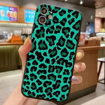 Чехол с узором для Samsung Galaxy S24 S23 S21 S20 S22 FE Ultra 5G S10 S9 S8 S10E Plus Lite Leopard, силиконовый противоударный чехол For Samsung S10E