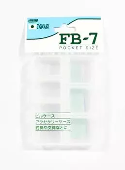 Чехол с запчастями Meiho FB-7 Akiokun (94 х 70 х 17 мм) чистый (2234) N/A чистый