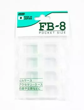 Чехол с запчастями Meiho FB-8 Akiokun (86 х 64 х 13 мм) чистый (0783) N/A чистый