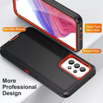 Чехол с защитой от царапин для Samsung Galaxy A54 A14 5g A13 A53 A04s S23 Ultra S22 Plus, аксессуары для телефонов, чехлы for Galaxy A04S темно-синий