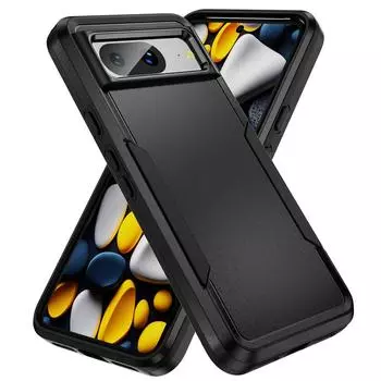 Чехол с защитой от падения для Pixel 8 Pro 7 7A Pixel6 Pixel6a Pixel 6 Pro Pixel8 Pixel7, прочные противоударные чехлы for Pixel 7A чёрный