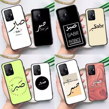 Чехол Sabr Patience для POCO F5 X5 X3 Pro X4 F4 GT F3 M5s C40, чехол для Xiaomi 13 12 Lite 11T 12T Pro 12X POCO M5