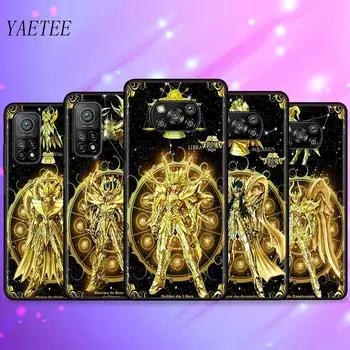 Чехол Saint Seiya 12 Constellations для Xiaomi Mi Poco X3 NFC M3 Pro 5G F3 GT C31 F1, чехол для телефона Redmi K40 Note 9S 10 Coque Mi Poco X3