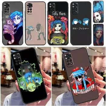 Чехол Sally Face для Xiaomi Redmi Note 10 11 Pro 9 8 12 Pro Note 9S 8T 10S 11S 10C 9A 9C 9T 10A Funda Redmi Note 10 4G