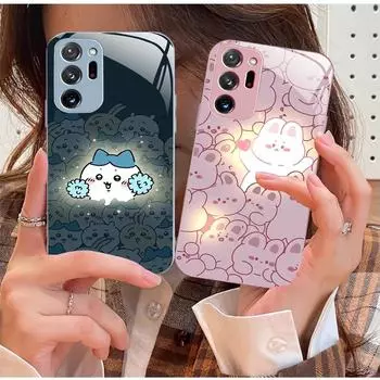 Чехол Samsung A04S Luminous Rabbit Xiaoxin 02 Xiaoba 03 Piglet 04 Wow Wow Wow Core Liquid Anti-Depth. Samsung M40s