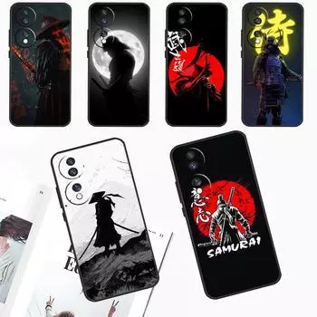 Чехол Samurai Japan Art для Huawei Nova 11i 8i 3i 11 Pro 10 9 SE 5T Y60 Y61 Y70 Y90 Y91 P20 P30 P40 Lite, чехол Huawei Nova 10