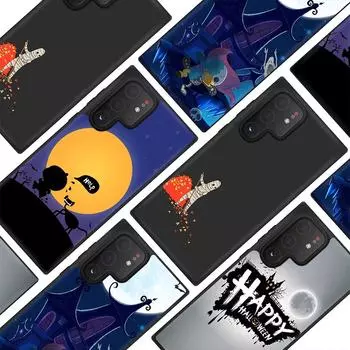 Чехол «Счастливый Хэллоуин» для Samsung Galaxy S10 S20 S21 S22 Fe Plus Ultra Note 10 Lite A10 A20 A30 A52 A71 A72, мягкий чехол на заднюю панель For Samsung A12