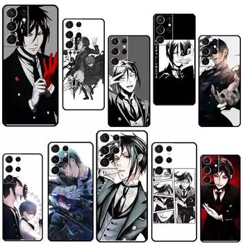Чехол Sebastian Black Butler Kuroshitsuji для Samsung Galaxy S20 FE S21 Ultra Note 20 S8 S9 S10 Note 10 Plus S22 Ultra Galaxy S8 Plus