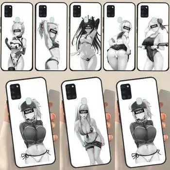 Чехол Sexy Manga Girl для Samsung Galaxy A34 A54 A14 A12 A22 A32 A52 A51 A71 A50 A53 A73 A13 задняя крышка Samsung A53 5G