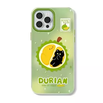 Чехол Skinny iPhone 16 15 14 совместим и подходит для 13/12/11promax /xsmax/xr Durian Case Kitten 16