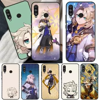 Чехол Smug Albedo Genshin Impact для Huawei P30 Pro P50 P20 P40 Lite Nova 5T P Smart 2019 2021, чехол для Honor 50 Lite Huawei P20 Pro