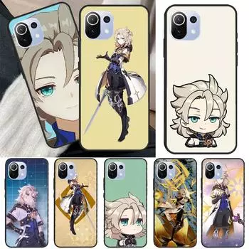 Чехол Smug Albedo Genshin Impact для POCO X4 Pro F1 F2 F3 X3 GT M3 M4 X3 Pro, чехол для Xiaomi 11T 12 Pro 11 Lite POCO X4 Pro 5G