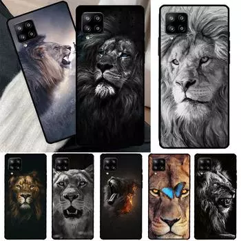 Чехол со львами для Samsung Galaxy A54 A34 A14 A13 A52S A12 A22 A32 A52 A72 A71 A51 A33 A53 Samsung A32 5G