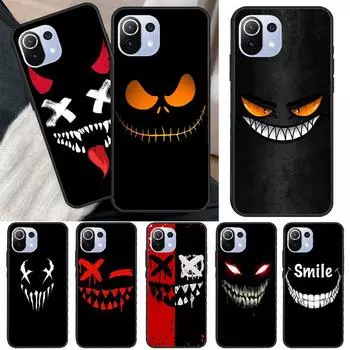 Чехол со страшной улыбкой и скелетом дьявола для POCO X5 X3 X4 F5 Pro F3 F4 GT C40 M5s, чехол для телефона Xiaomi 13 11T 12T Pro 12 Lite POCO F4 GT