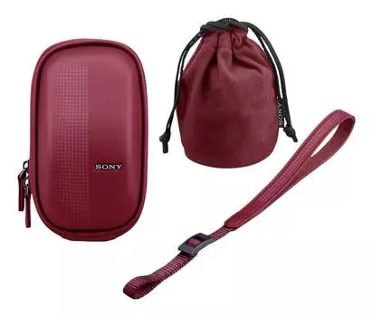 Чехол Sony Carrying Case, розовый, полумягкий, LCM-EMA/P розовый