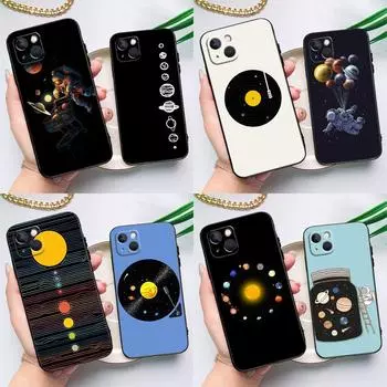 Чехол Space Planets Solar System для iPhone 15 14 13 12 11 Pro Max X XS Max XR 7 8 Plus SE 2020 2022, чехол-бампер iPhone 13 Pro