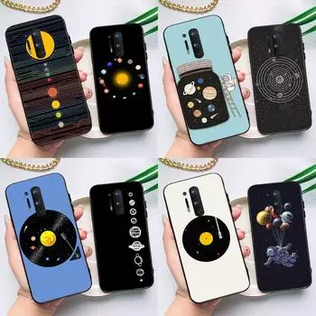 Чехол Space Planets Solar System для Oneplus 10T 8T 9R 9RT Ace 11 9 10 Pro Чехол для Oneplus Nord N20 N10 2T CE 2 Lite OnePlus 11