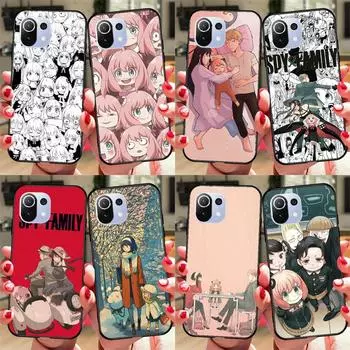 Чехол Spy X Family с аниме Манга для Poco X3 NFC M3 Pro M4 X3 GT F3, чехол для Xiaomi Mi 10T 11T Pro Mi 11 Ultra Lite Mi 9