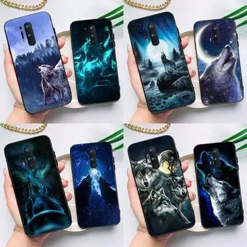 Чехол Starry Animal Wolf для OnePlus Ace 11 9 10 Pro 9RT 10T 8T Чехол для OnePlus Nord CE 2 Lite 2T N10 N20 OnePlus 10T