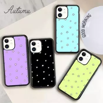 Чехол Starry для iPhone 11 12 13 14 Pro Max mini X XR XS SE 2020 5 6S 7 8 Plus Samsung Galaxy S21 S22 Cover shell iPhone 6plus