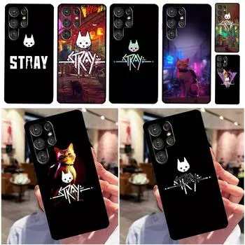 Чехол Stray Game Cat Adventure для Samsung Galaxy S21 S22 Ultra Plus S8 S9 S10 Note 10 20 Ultra S21 FE S20 FE. Galaxy S22