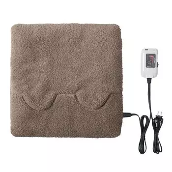 Чехол Sugibo Warm Multi Heater Cover, сделанный из электрической ножки Hot, оснащен таймером, чтобы вы не забыли, оснащен контроллером для хранения, коричневый коричневый