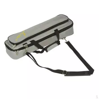 Чехол-сумка ase Водонепроницаемый легкий для флейты с 16 отверстиями, со съемным одинарным плечевым ремнем и чёрный