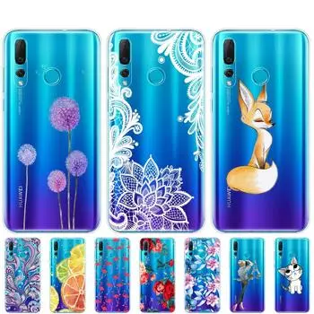 Чехол-сумка для мобильного телефона из силикона для Huawei Nova 4 4e, мягкий чехол из ТПУ для задней крышки телефона Nova4 nova4E, защитный чехол для задней крышки for huawei nova 4