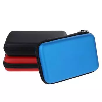 Чехол-сумка из кожи EVA для Nintendo 3DS XL LL с ремешком, прочный защитный чехол для новой 3DS XL 3DS LL красный