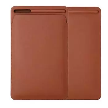 Чехол-сумка с кожаным чехлом для iPad Pro 12,9 дюйма 2018 года и хранилищем для Apple Penci