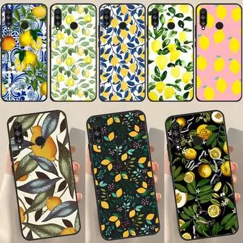 Чехол Summer Fruit Lemon для Huawei P30 Pro P50 P20 P40 Lite P Smart 2021 Nova 5T, чехол для Honor 50 8X 10i P Smart 2021