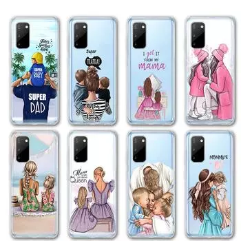 Чехол Super Mom Baby для Samsung A52s 5g A51 S21 A12 Fundas Galaxy A53 5g A33 A73 A03 A50 A31 A50 A70 A71 A72 A13 A32, задние чехлы For Samsung A53 5G