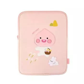 Чехол-таблетка для душа Kakao Friends Air Frill 220 x 290 x 22 мм, Apeach, Korea bestcharacter