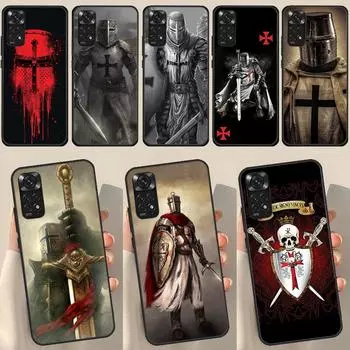 Чехол Templar Knight для Redmi Note 12 Pro Plus для Redmi Note 10 8 9 11 Pro 12S 11S 10S 9S 9C 10C 12C Redmi Note 12 5G