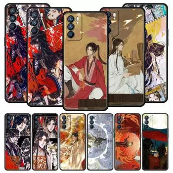 Чехол Tian Guan Ci Fu для Oppo Find X6 Pro X5 A54 A53 A52 A9 A15 A95 A17 A16 A76 A74 A57 A31 A3s Reno8 Reno7 Reno6 Pro 5G Oppo A74