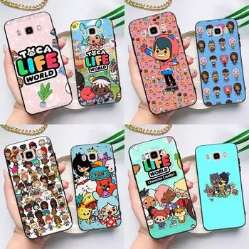 Чехол Toca Boca Toca Life World для Samsung Galaxy J6 J4 Plus 2018 J8 A6 A7 A8 A9 J1 J3 J5 J7 2016 A3 A5 2017 Coque A3 2017 - A320