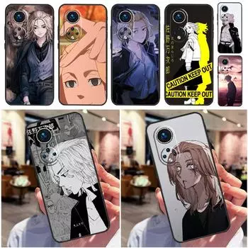 Чехол «Токио Мстители Манджиро Сано» для Huawei P30 P50 Pro P40 P20 Lite P Smart 2019 Nova 5T Honor 70 50 80 X8 X9 Huawei P30 Lite