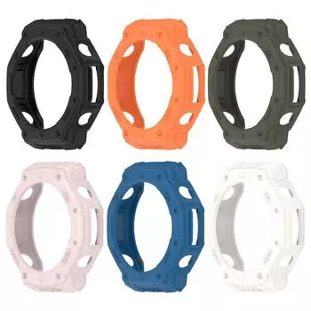 Чехол TPU Hollow Case с защитой от царапин, мягкий бампер, защитный чехол для умных часов Amazfit T-REX3, аксессуары розовый