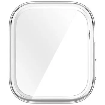 Чехол TPU мягкий полноэкранный защитный чехол для Huawei Watch Fit 3 (Серебряный)