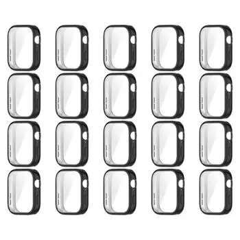 Чехол TPU мягкий полный бампер защитный чехол для экрана Huawei Watch Fit 3 (черный)