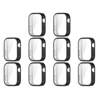 Чехол TPU мягкий полный бампер защитный чехол для экрана Huawei Watch Fit 3 (черный)