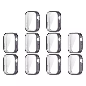 Чехол TPU мягкий полный бампер защитный чехол для Huawei Watch Fit 3 (Темно-серый)