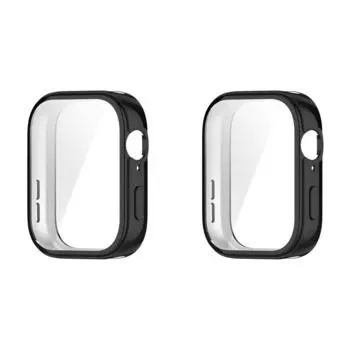 Чехол TPU мягкий полный бампер защитный чехол для экрана Huawei Watch Fit 3 (черный)