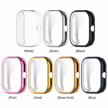 Чехол TPU с полным покрытием, защитный чехол от падения для Redmi Watch 4 (белый)