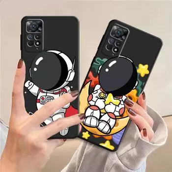 Чехол TPU Soft Astronaut Space Case Coque для Realme 6 5s 8 9 Pro 5 8i 6s Narzo 7 V25 7i 9i 6Pro C17 7Pro 8 5i 9 5G SE 9 5G Realme 5(5i 5s 6i)