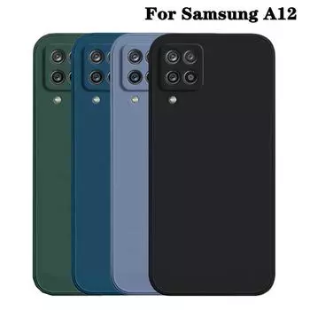 Чехол ударопрочный для Samsung Galaxy A12 Samsung A12 синий